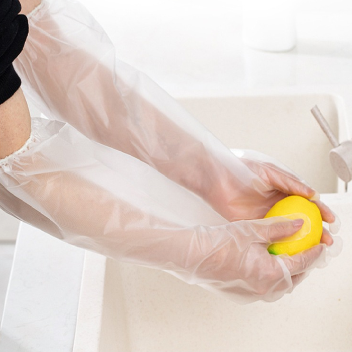 CPE glove from DisposablesInc.com. The best import service in China. Import your disposable items and products from us. 